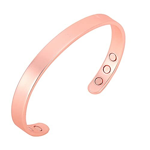 Koppararmband med magneter