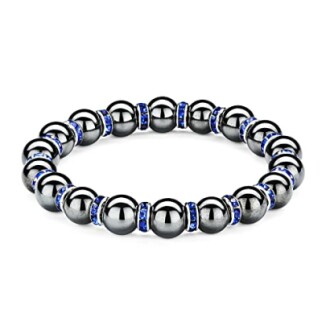 Magnetiskt Hematitarmband