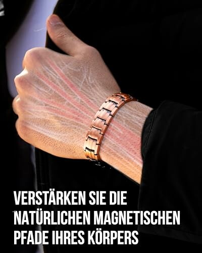 Hand med magnetarmband