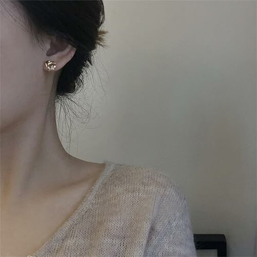 FGUUTYM Slimming Hoop Earrings